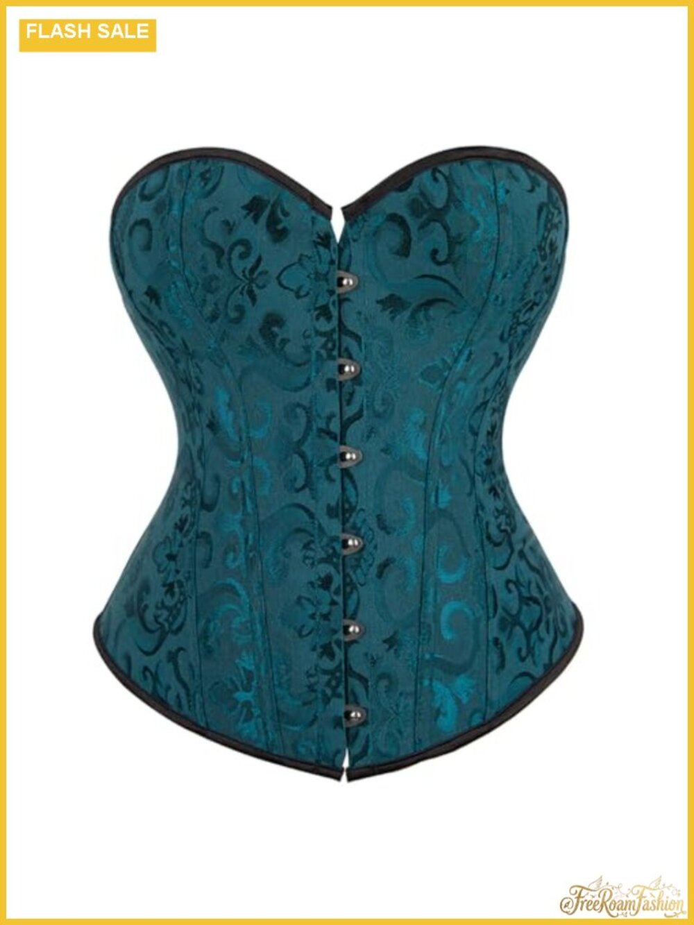 Women's Corset Bustier Top Victorian Vampire Halloween Costume Lace Up
